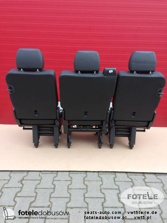 Bench rear triple seat VW T6 Transporter Moonrock Mesh t5 3x single