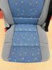 Seat VW T5 Multivan Caravelle LLL blue swivel rear for child