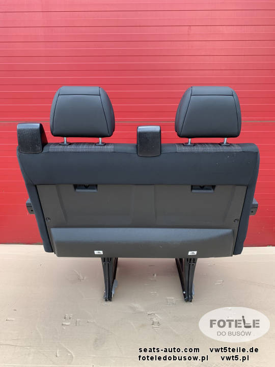 Seat Mercedes Sprinter W906 rear double bench seat with armrests isofix TUNJA