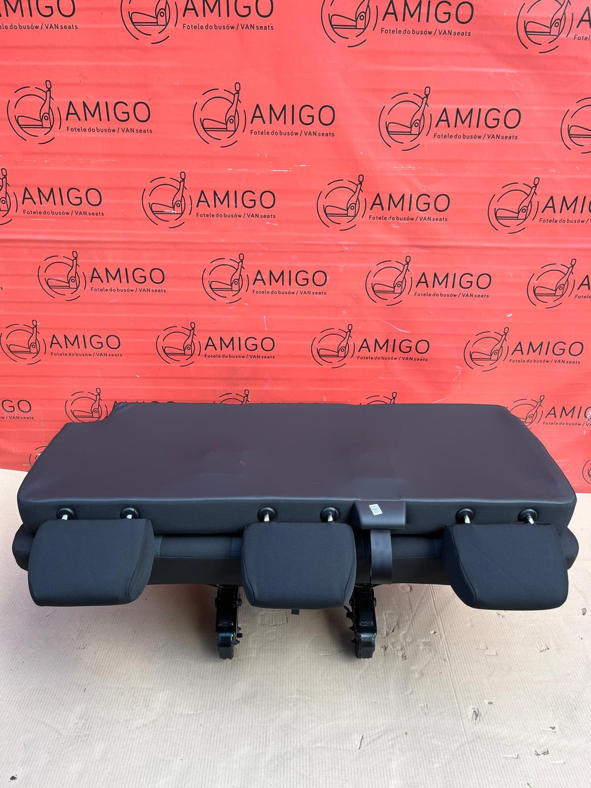 Bench rear triple seat VW T6 T5 Simora 4th Row