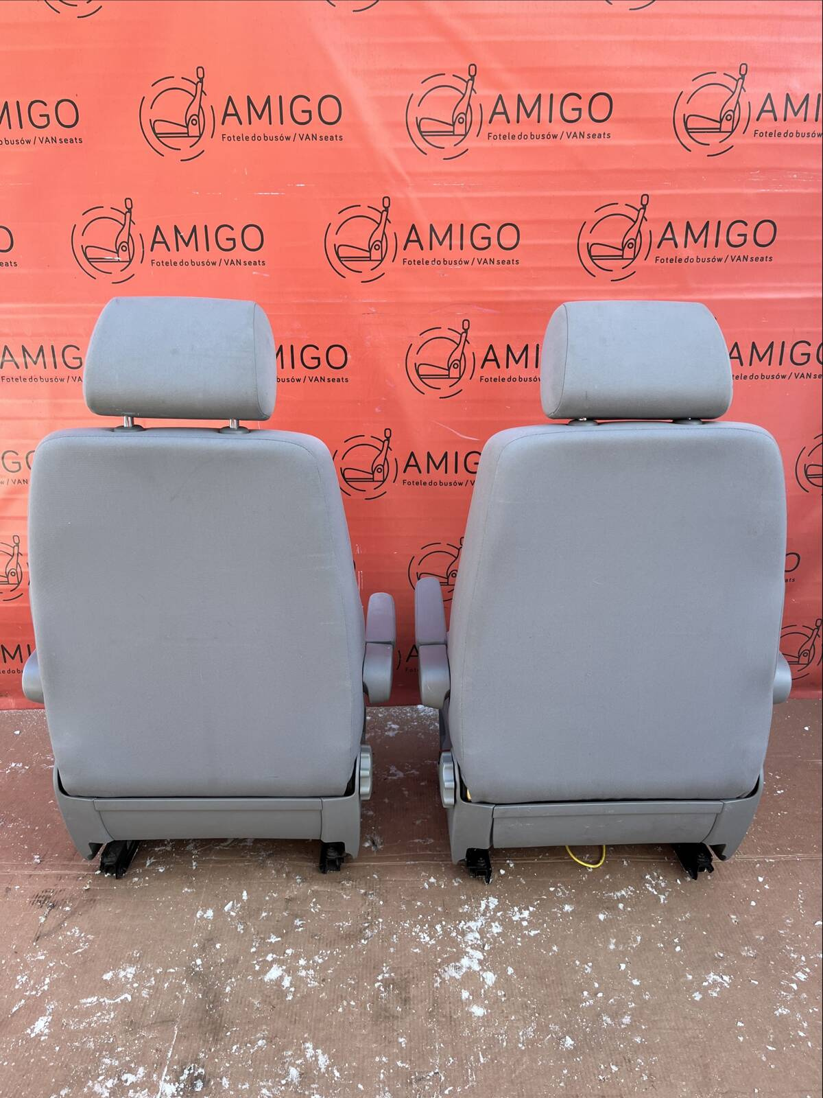 Driver passenger seat seats set VW T5 LLL Multivan Caravelle Airbag