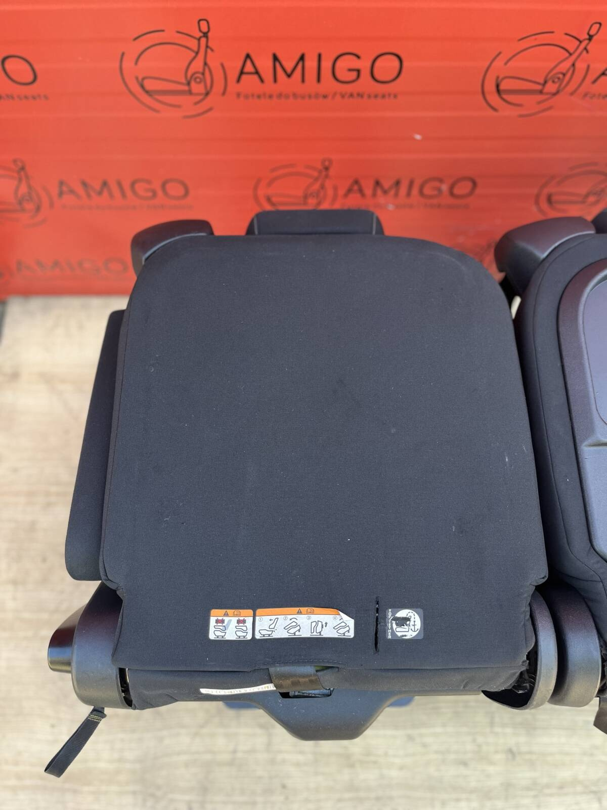 Seat Ford Transit Custom Tourneo bench rear folding seats 3x single seat Capitol