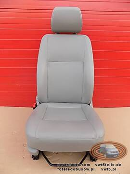 Seat VW T5 GP Sky artificial leather front UK passenger EU driver heated