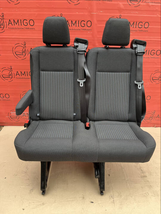 Seat Ford Transit MK8 bench double rear two-seats Capitol armrest