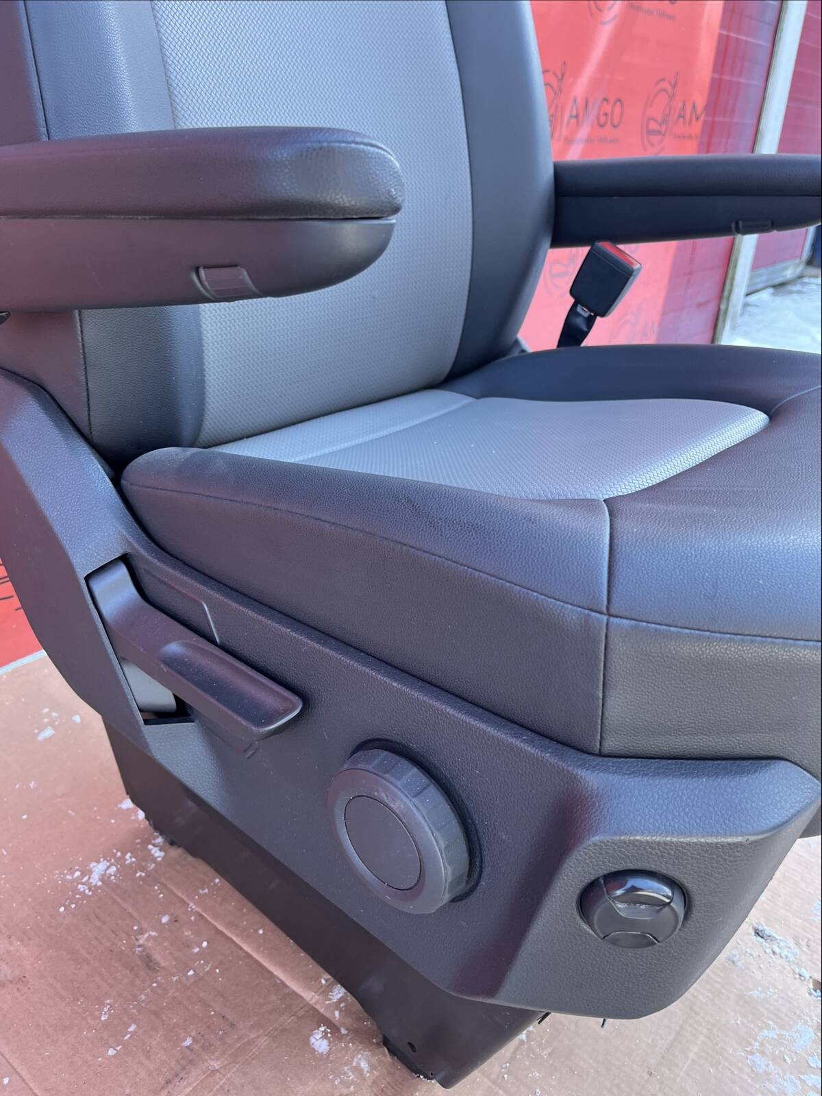 Seat VW Crafter II MAN TGE 2016-2024 EU passenger | UK driver seat armrests