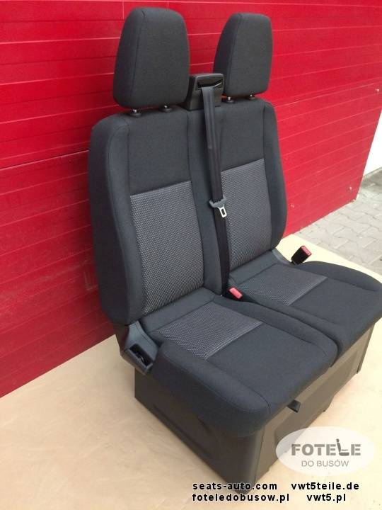 Seat Ford Transit MK8 Custom bench double front passenger LHD Traxon