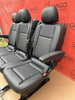 Rear Seats 2+1 bench single seat comf MERCEDES W447 Vito Tourer Faux Leather RHD