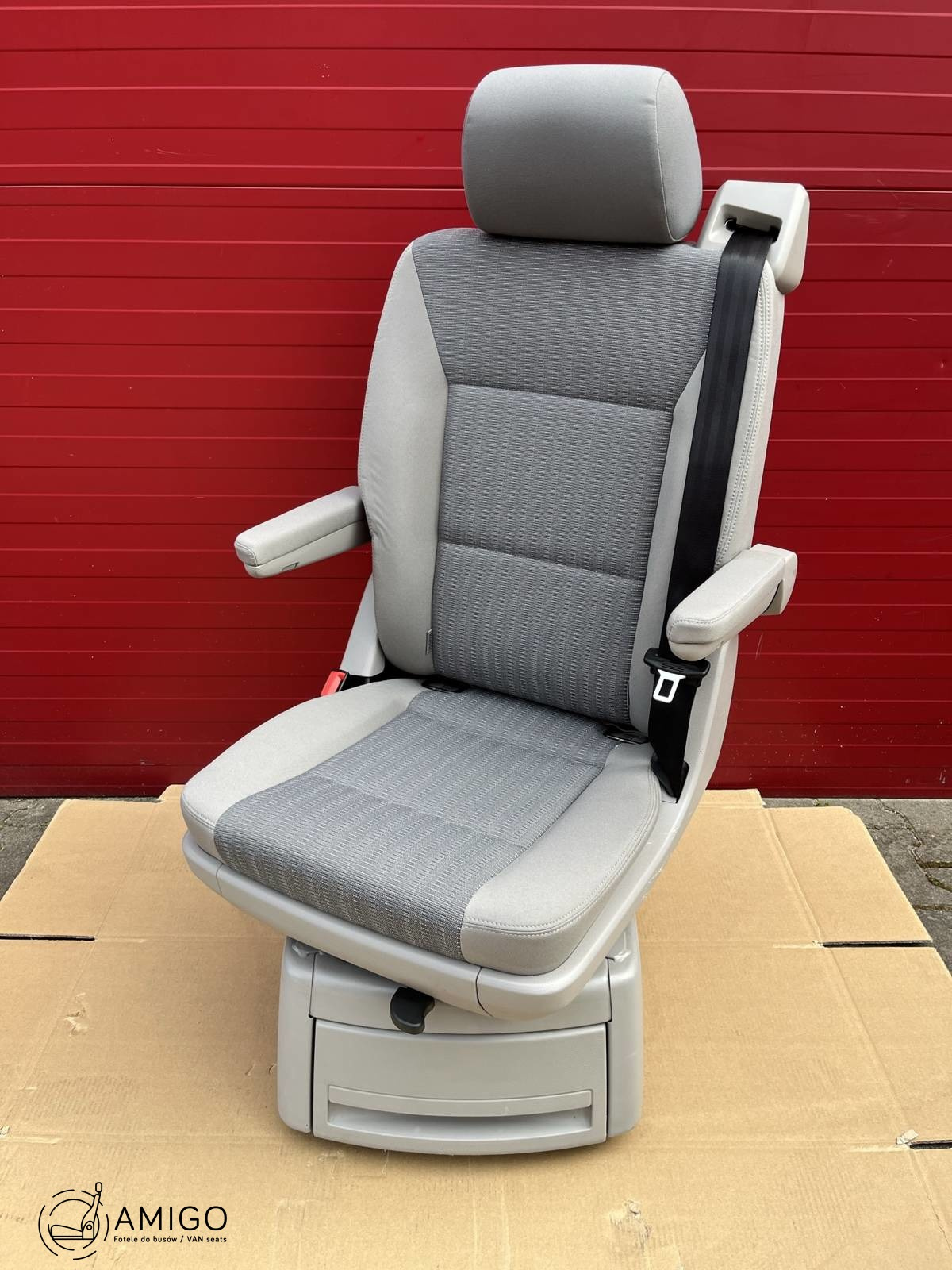 Seat rear VW T6 T5 Multivan Caravelle swivel Pandu Grey