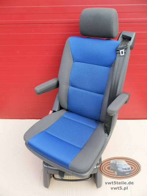 Seat VW T5 Multivan Caravelle Anthracite Duo BLue