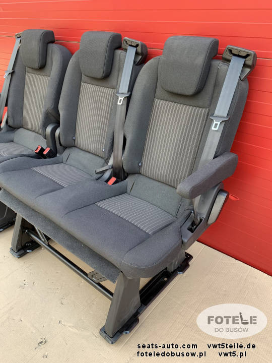 Seat Ford Transit Custom Kombi bench rear seats double single LHD white Lane