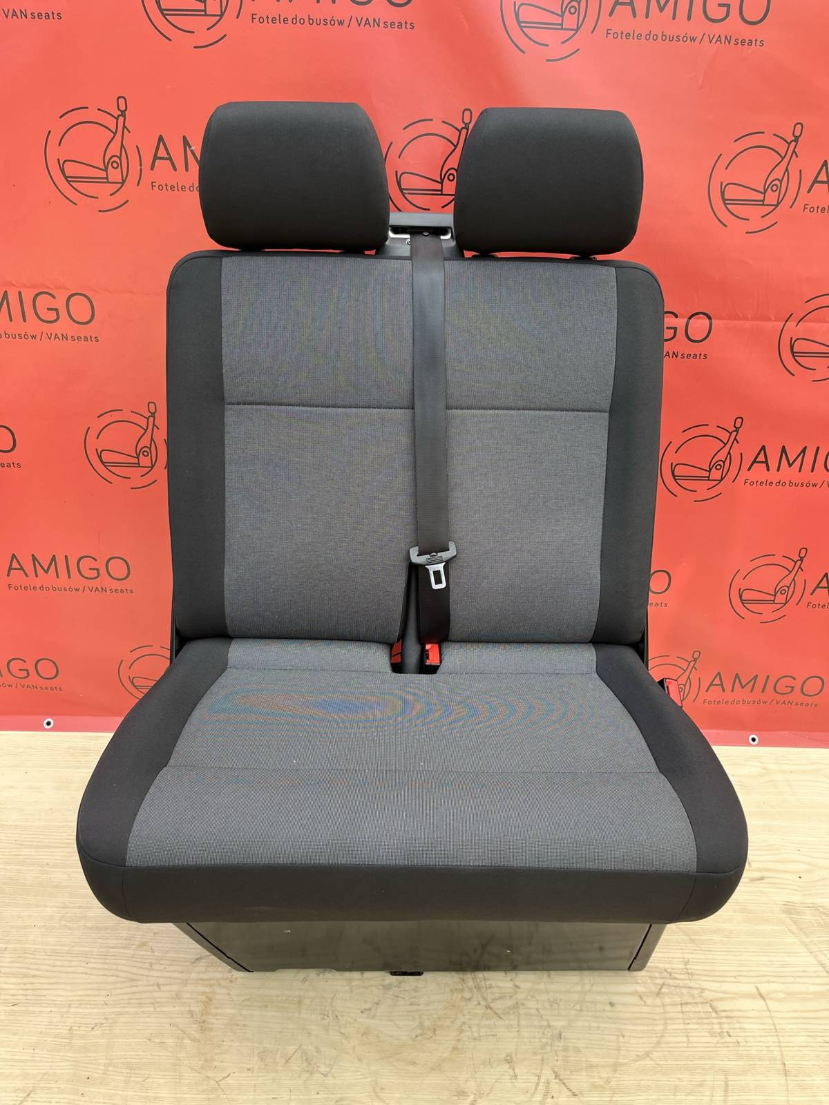 Seat VW T6 T5 double front passenger bench Austin LHD