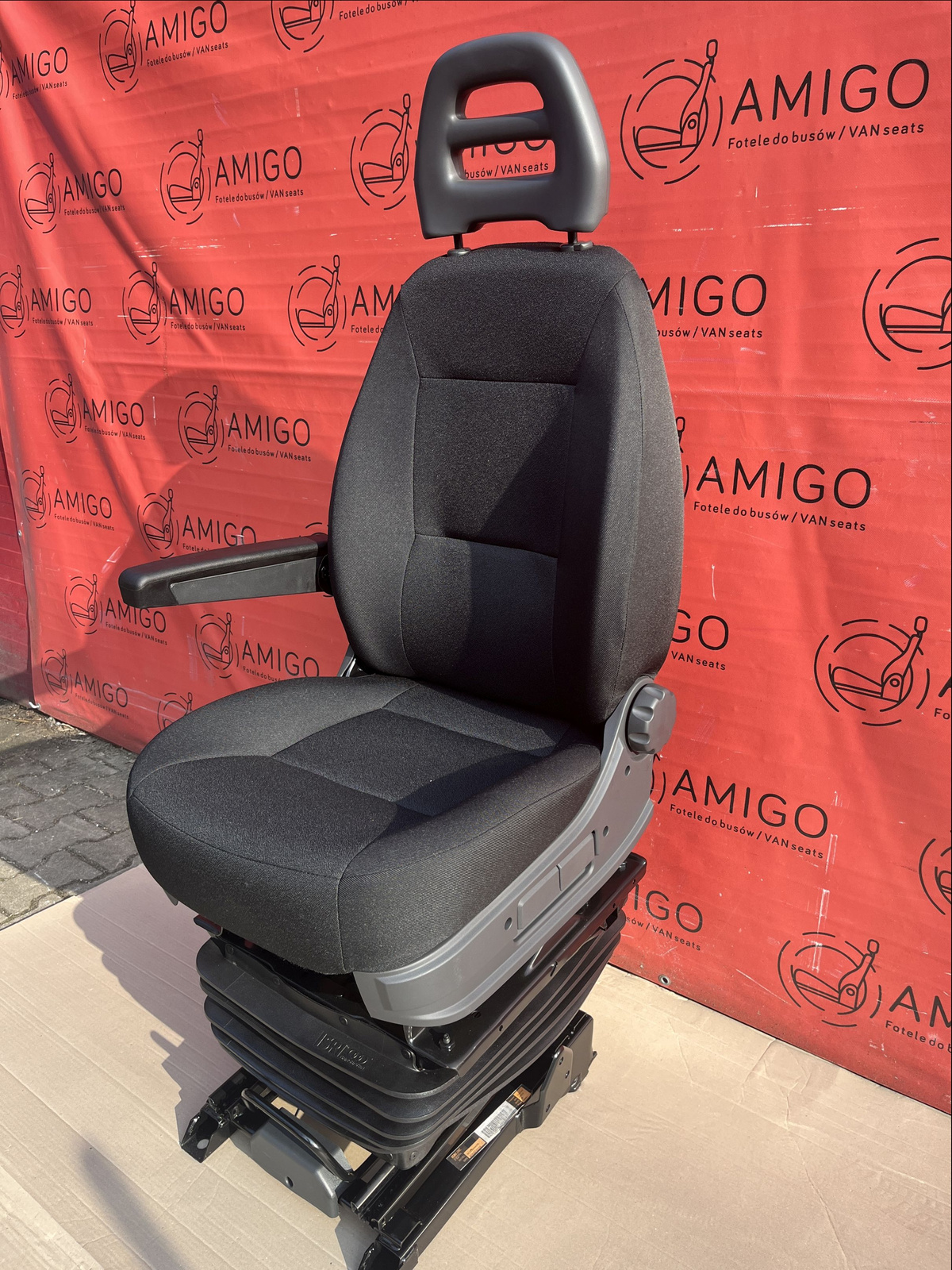 Seat Fiat Ducato Boxer Jumper Relay Proace Max Movano C UK passenger | EU driver seat armrest adjustment pumped pneumatic