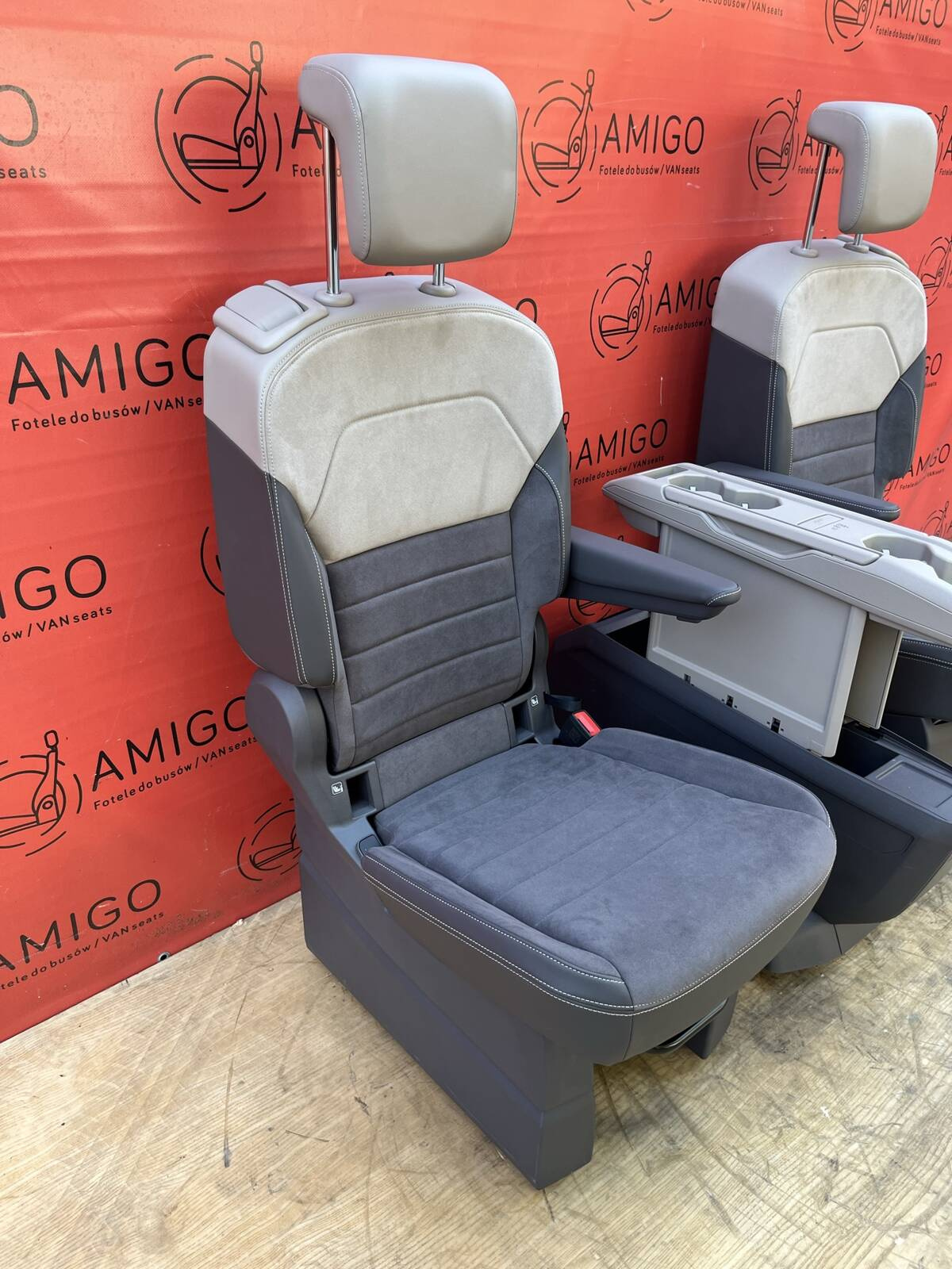 Seats NEW VW Multivan T7 1+1 ArtVelours table heated