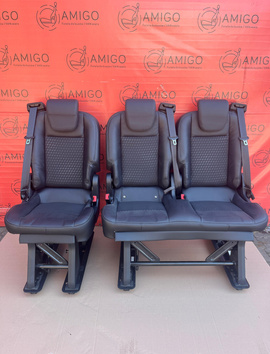 Seat 2+1 Ford Transit Custom 2013-2023 bench rear seats double single Capitol LHD