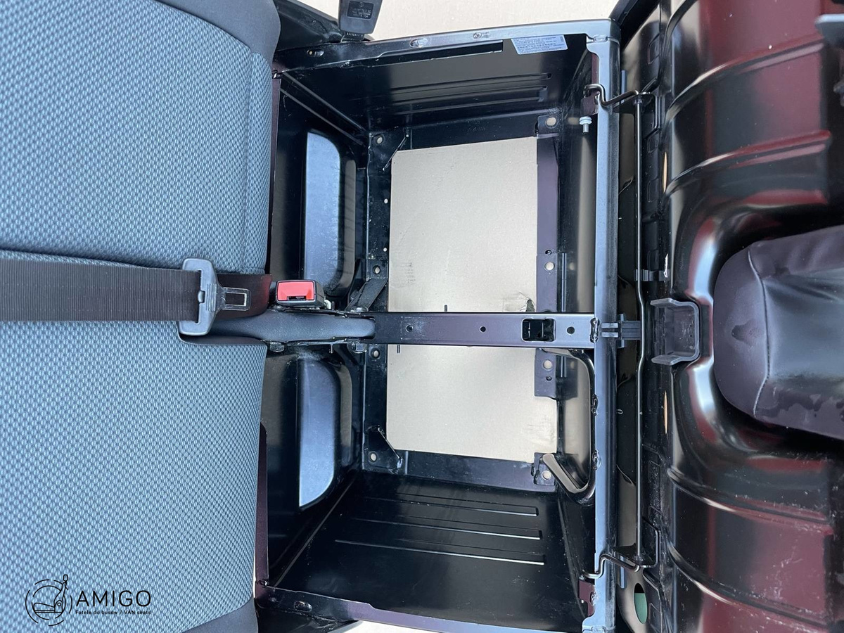 Seat VW T6 T5 double front passenger bench with armrest Simora LHD