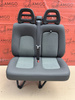 Seat Fiat Ducato Boxer Jumper Relay double front bench cupholder passenger LHD