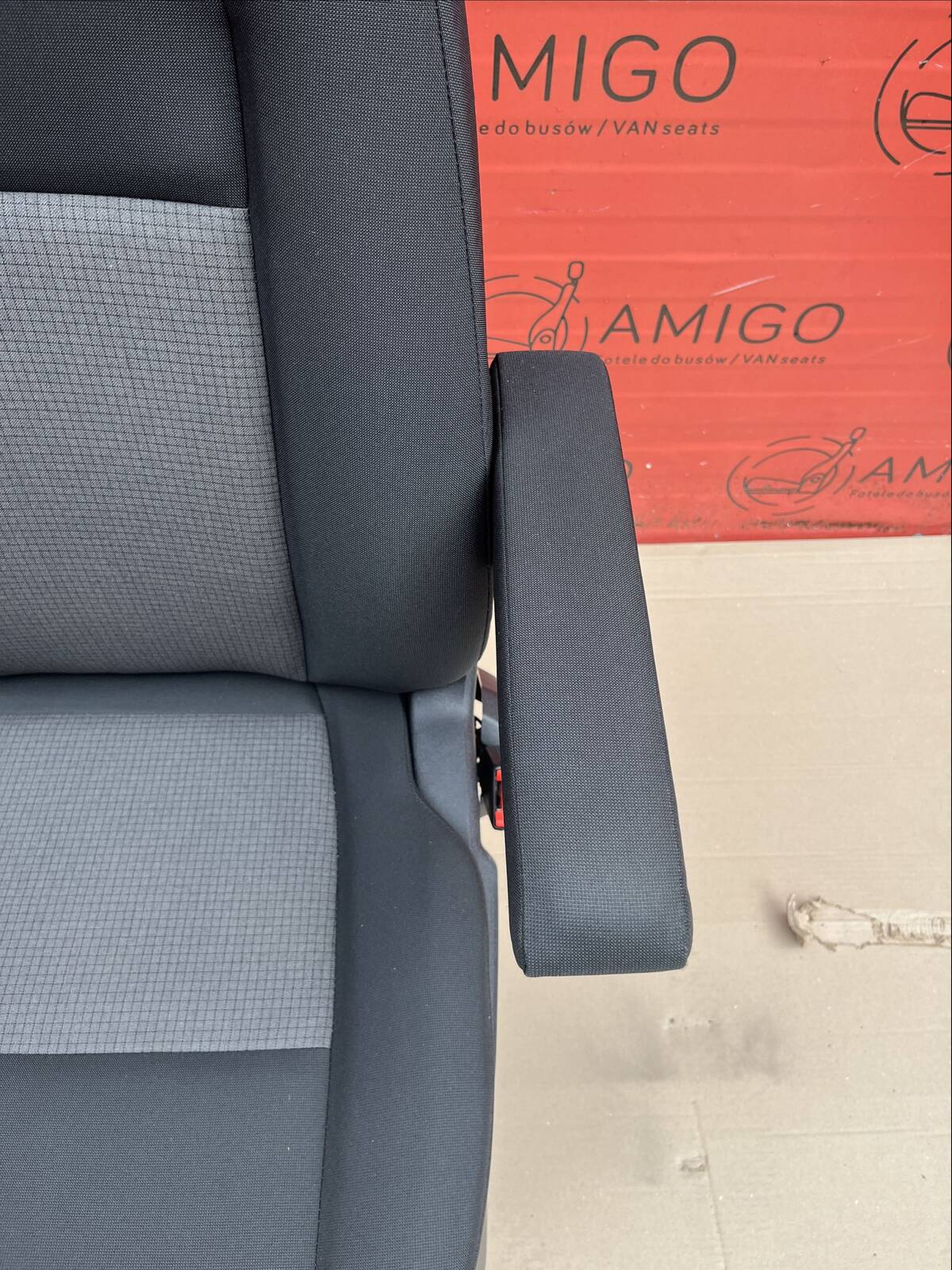 Ford Transit Custom Seat UK driver | EU passenger armrest airbag heated Quadrant