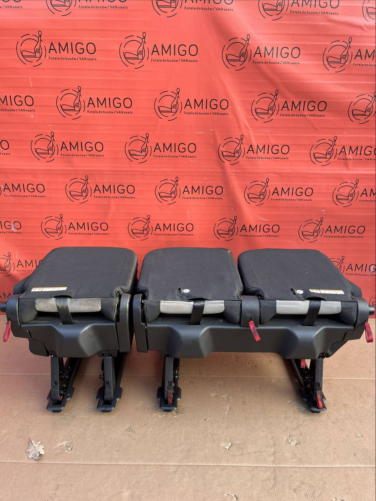 Seat Ford Transit Custom ECKO bench rear seats armrests 2nd row RHD