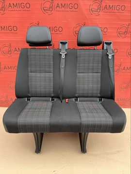 Seat Mercedes Sprinter W906 rear double bench seat with isofix TUNJA