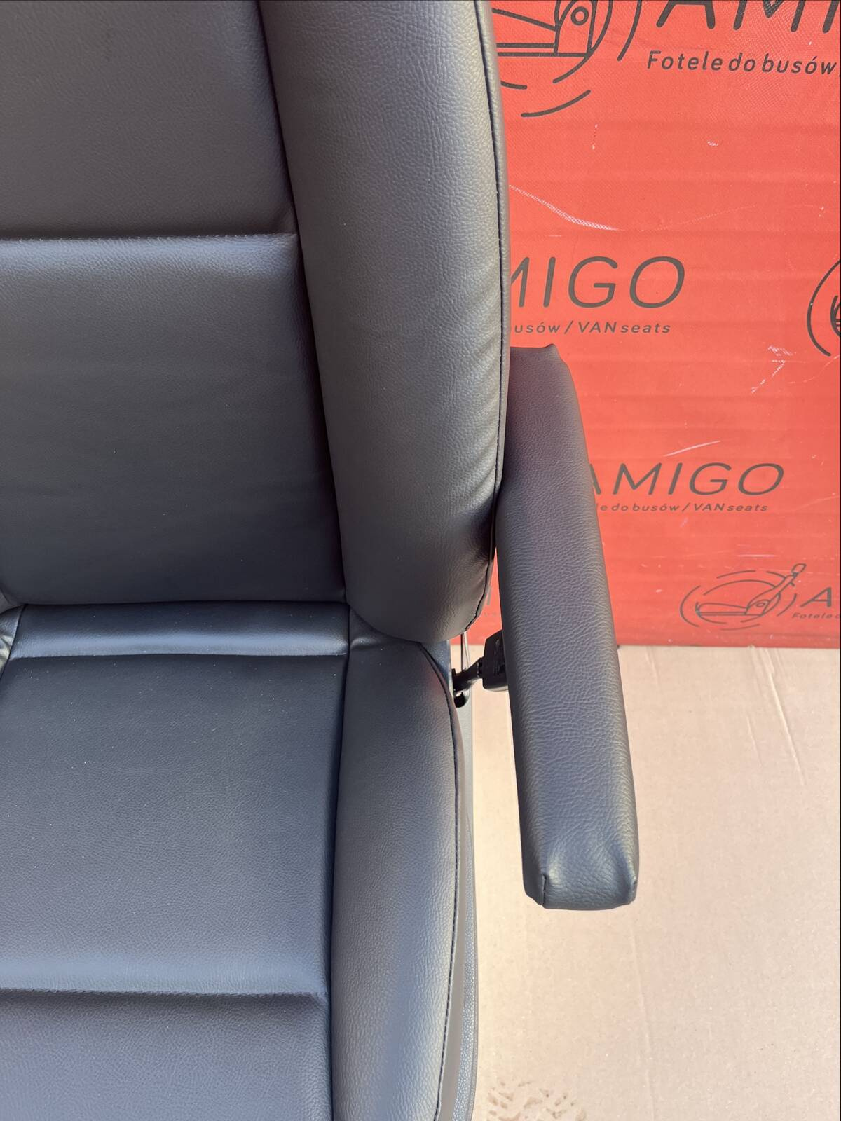 Seat Mercedes Sprinter W907 EU passenger seat | UK driver 2018-2024 Leatherette with base