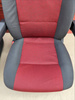 Driver passenger seat VW T5 DUO red Multivan Caravelle