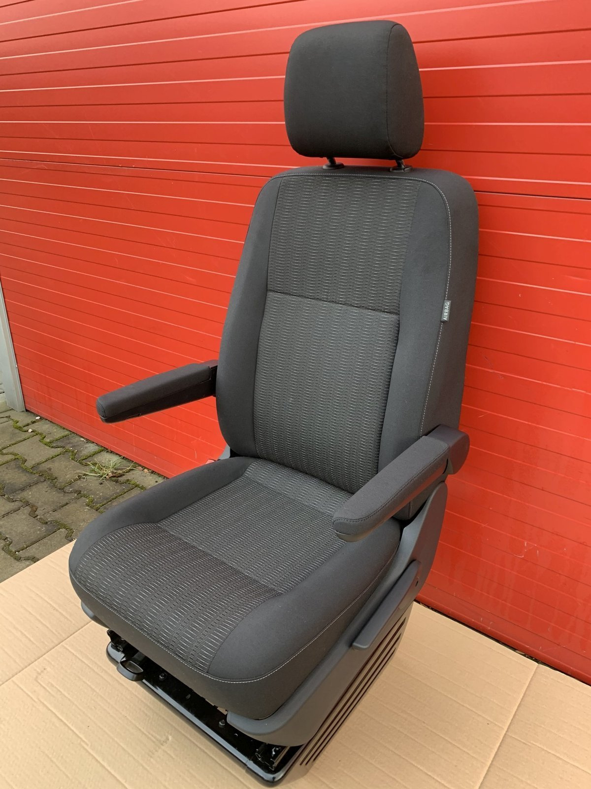 Seat VW T6 T5 front UK passenger EU driver PANDU with base adjustments armrests