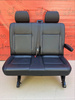 Bench rear double seat VW T6.1 T6 Transporter LEATHER Nappa black t5 isofix RHD