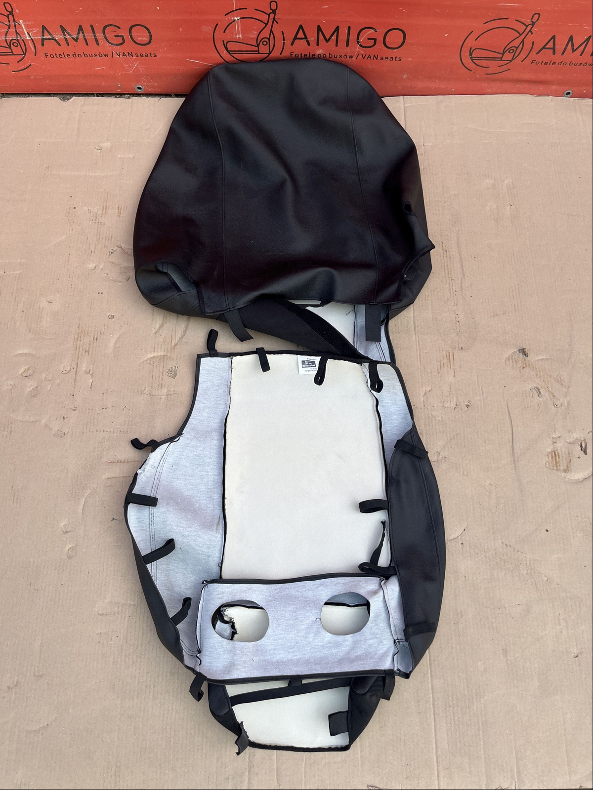 Cover fot seat UK Passenger | EU driver Mercedes Vito W447