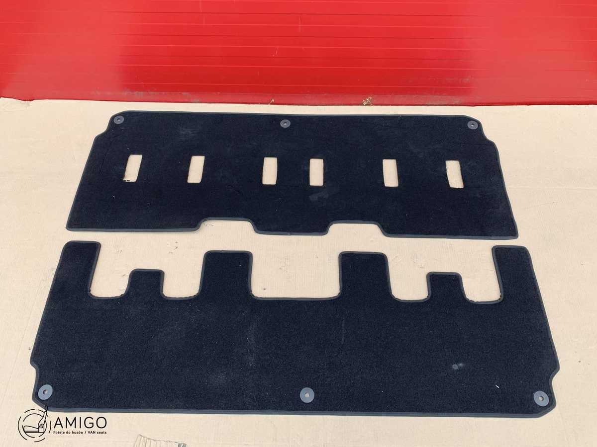 Genuine Ford Transit Custom Tourneo V362 Velour floor mats rear 2nd row NEW