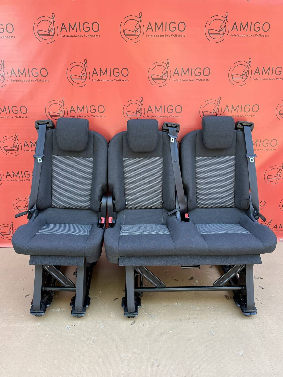 Seat Ford Transit Custom bench rear seats double single LHD TRAXON
