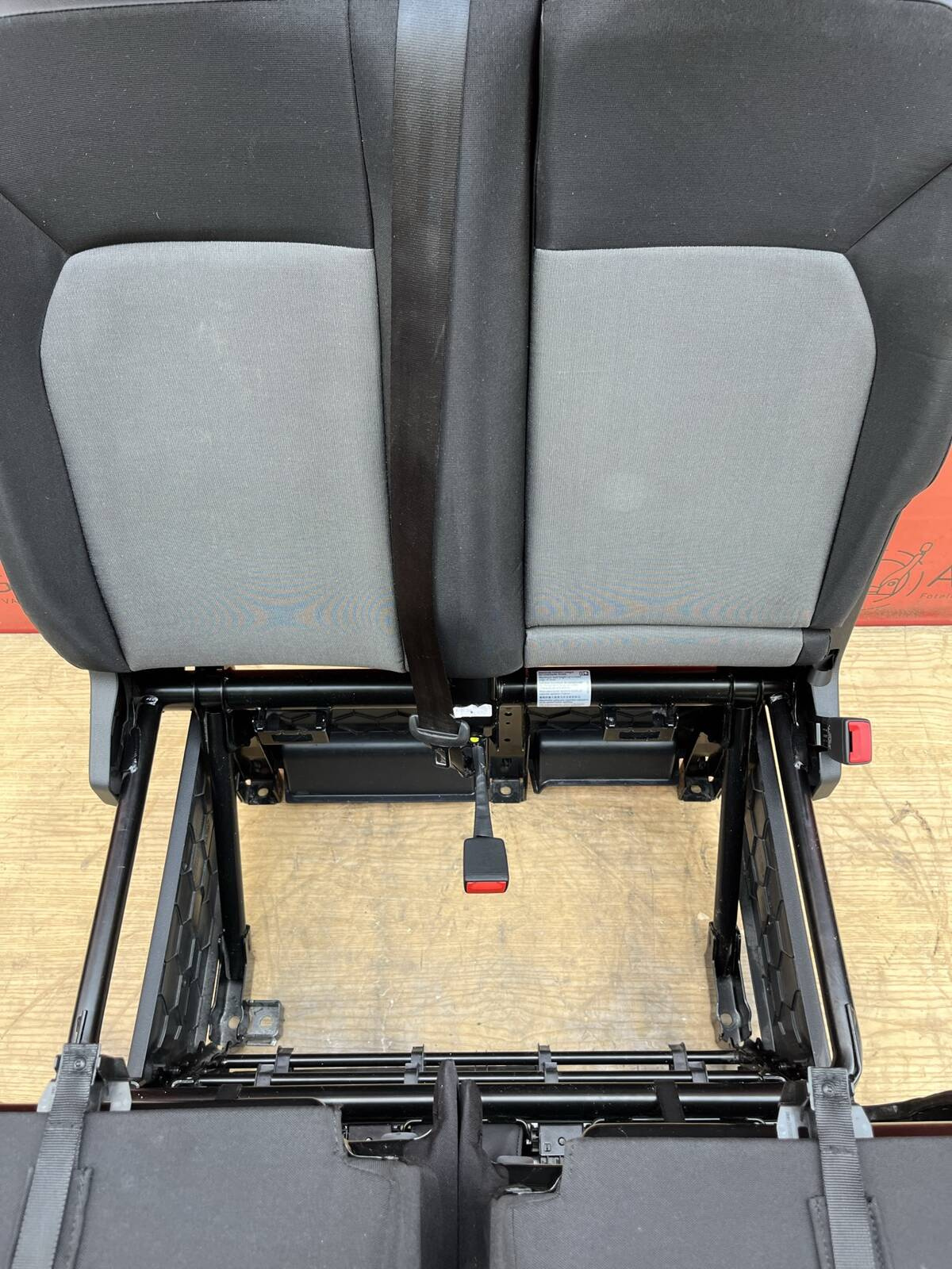 Seat VW Crafter II MAN TGE 2016-2025 double bench passenger seat front LHD Marathon