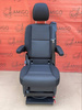 Seat single rear swivel Opel Vivaro B Life Trafic SpaceClass V-class W447 Black Connect