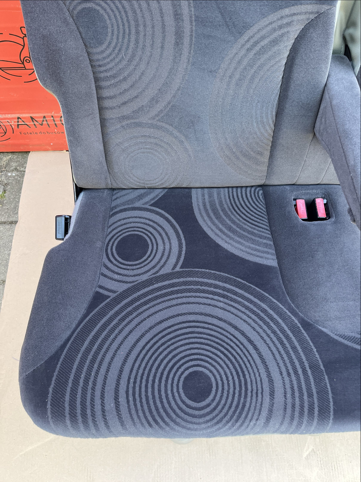 Seat triple bench Renault Trafic Opel Vauxhall Vivaro Nissan Primastar 2001-2014