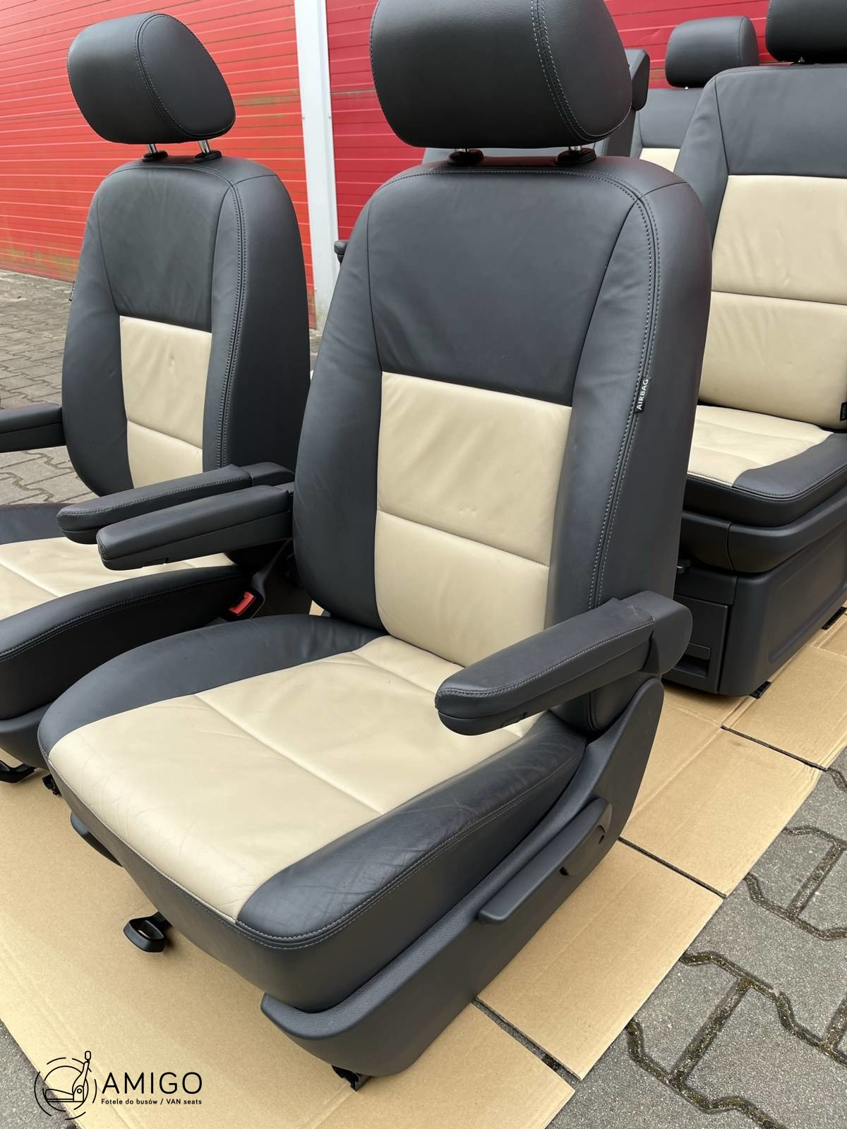 SET Driver passenger swivel Bench rear triple seat VW T5 Multivan Caravelle
