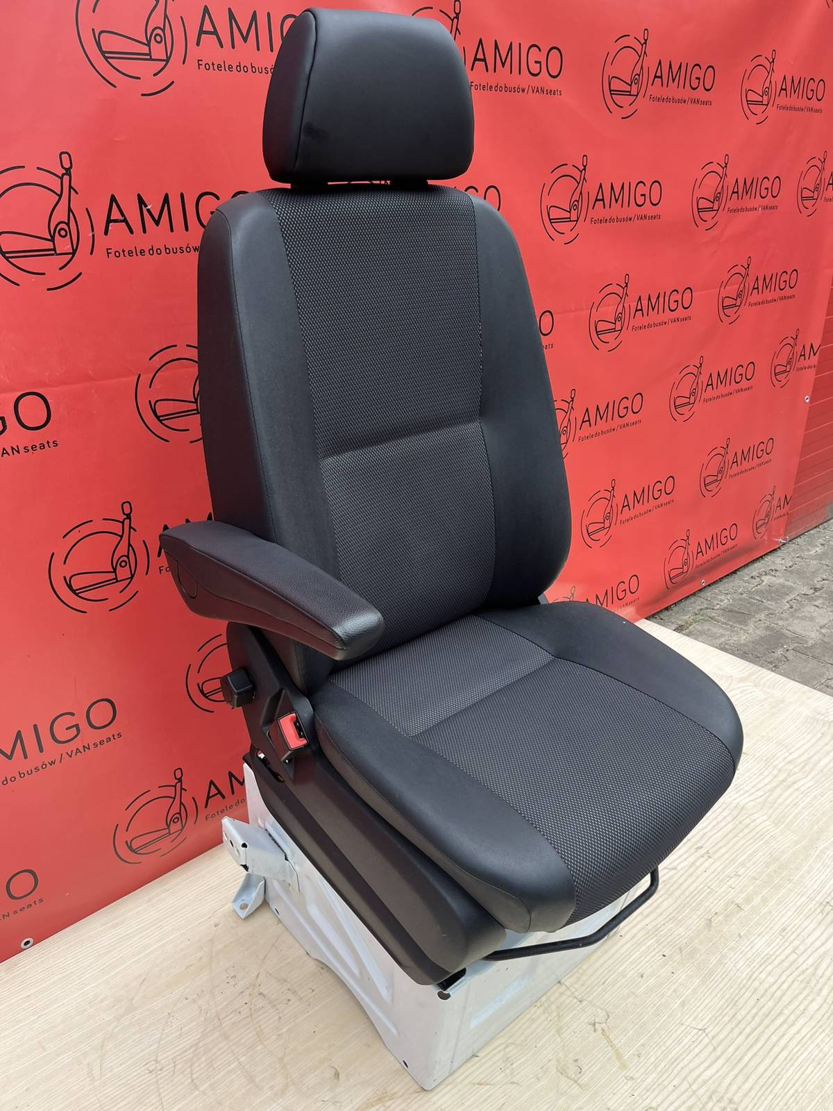 Seat Mercedes Sprinter W906 UK passenger | Eu driver Faux Leather adjustments armrest 2006-2019