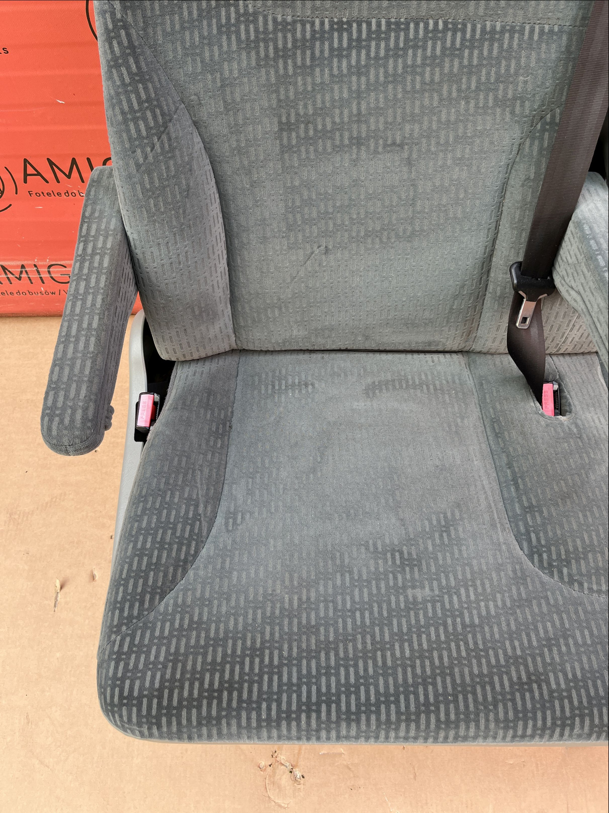 Seat double bench Renault Trafic Opel Vauxhall Vivaro Nissan Primastar 2001-2014