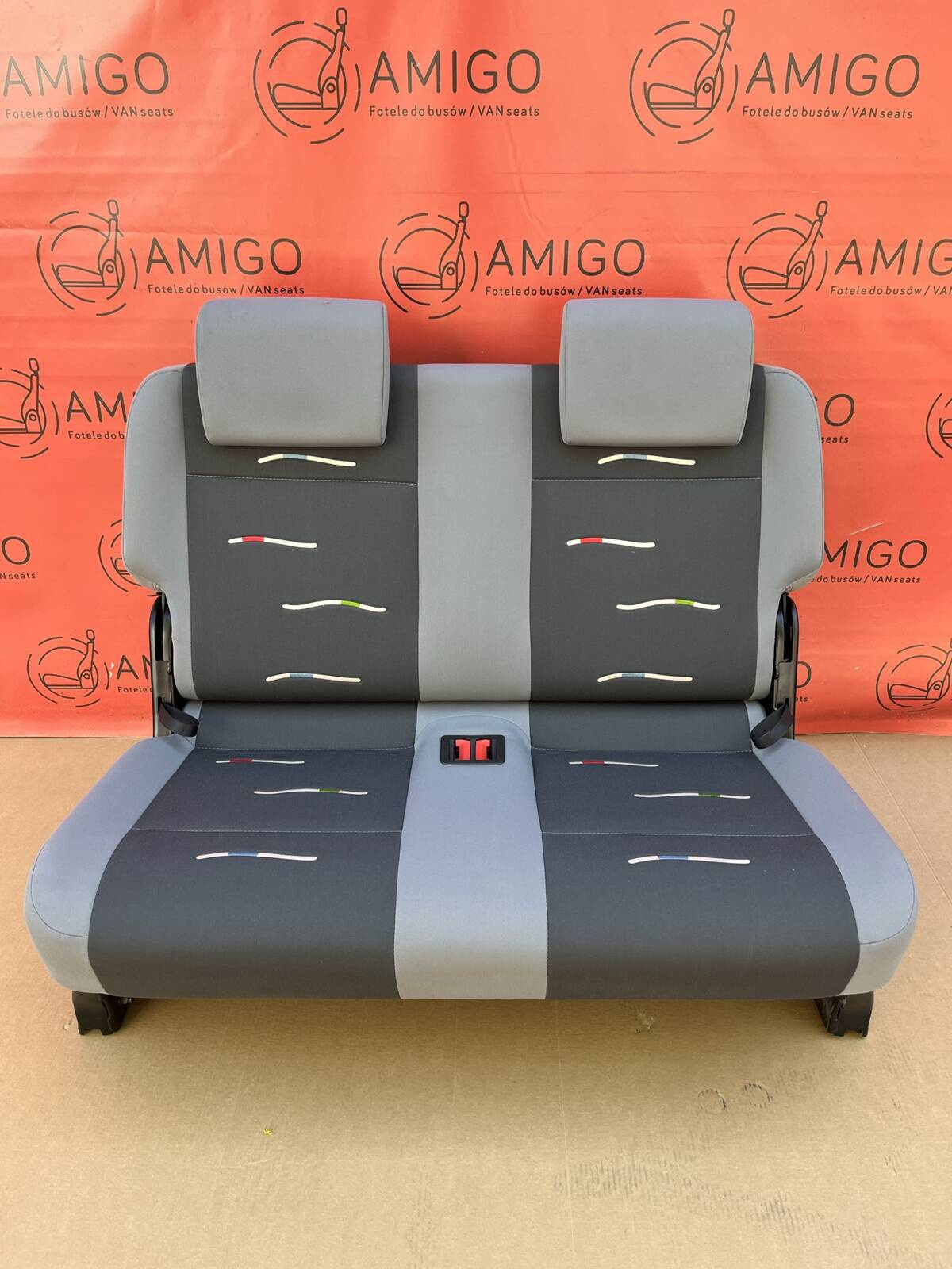 Seat rear bench double VW Caddy MAXI 3rd row