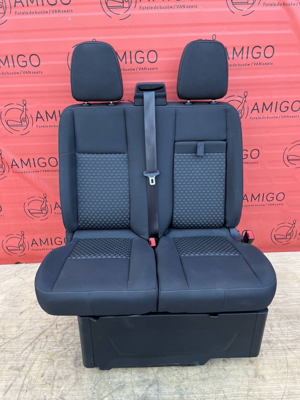 Seat Ford Transit bench double front passenger LHD Capitol heated