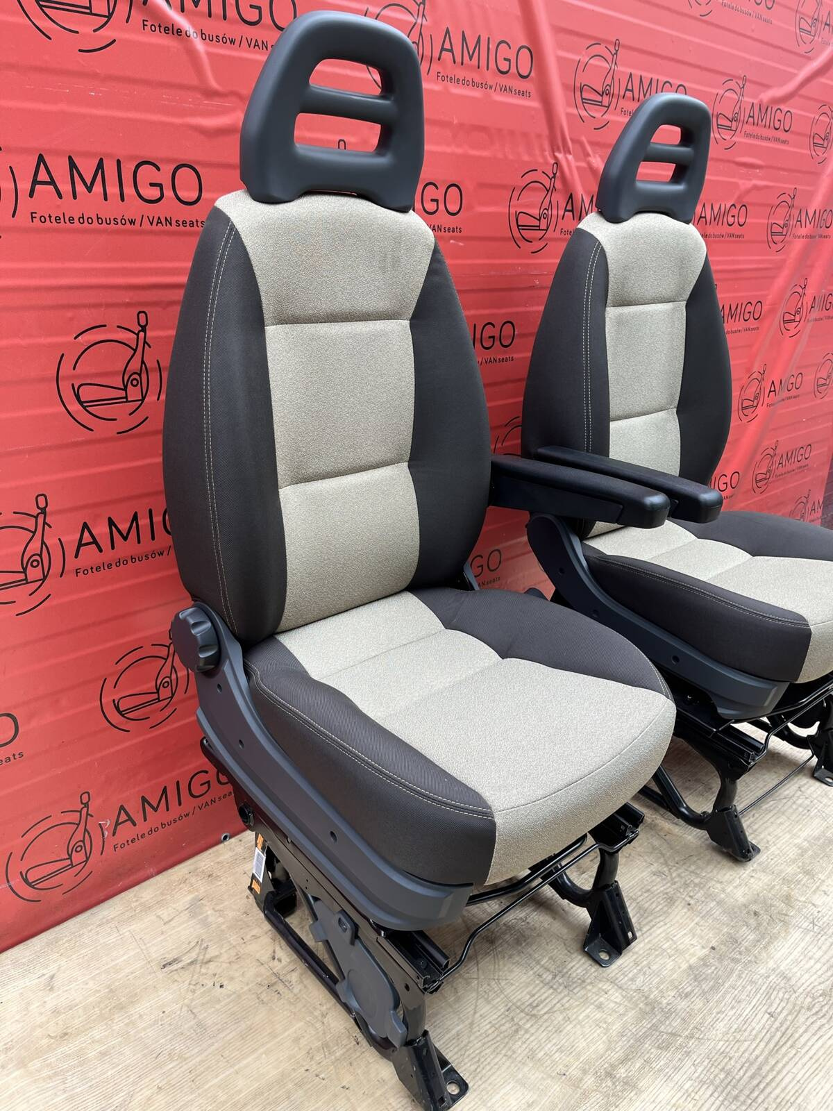 Seats Ram ProMaster Boxer Ducato Relay left right front base driver passenger