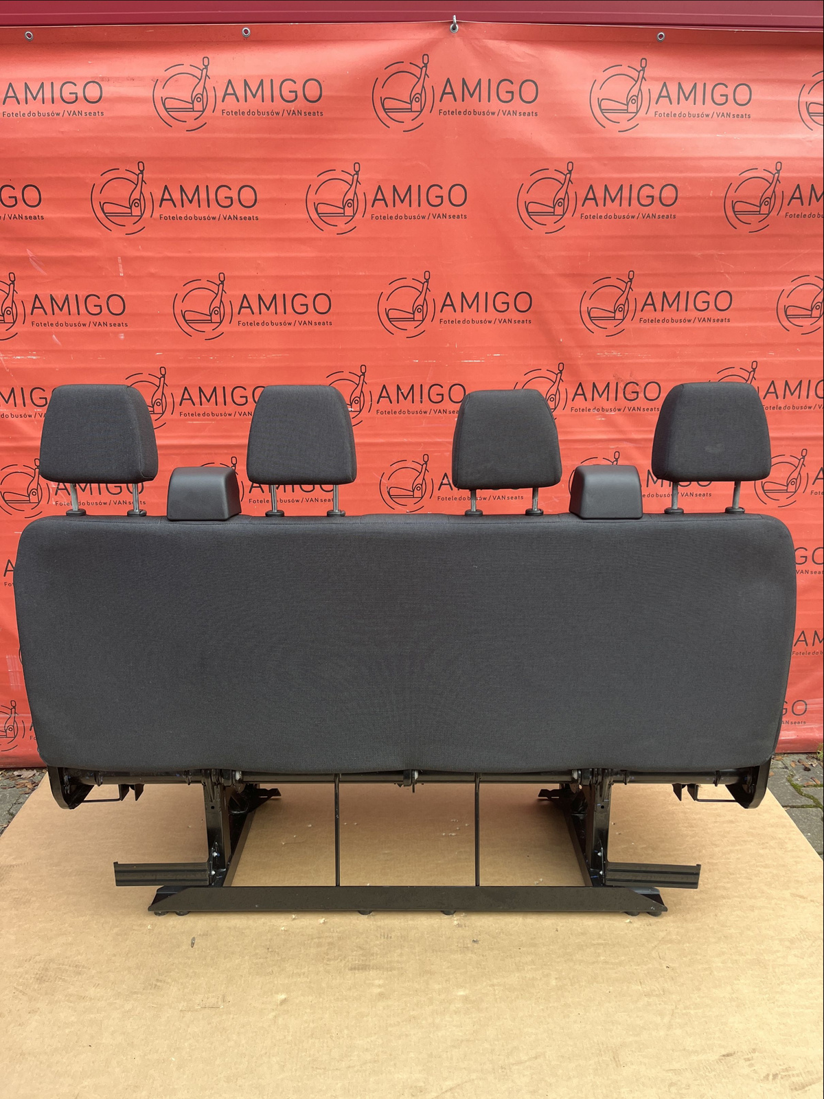 Ford Transit MK8 4 seat bench passenger compartment seat isofix Traxon DOKA