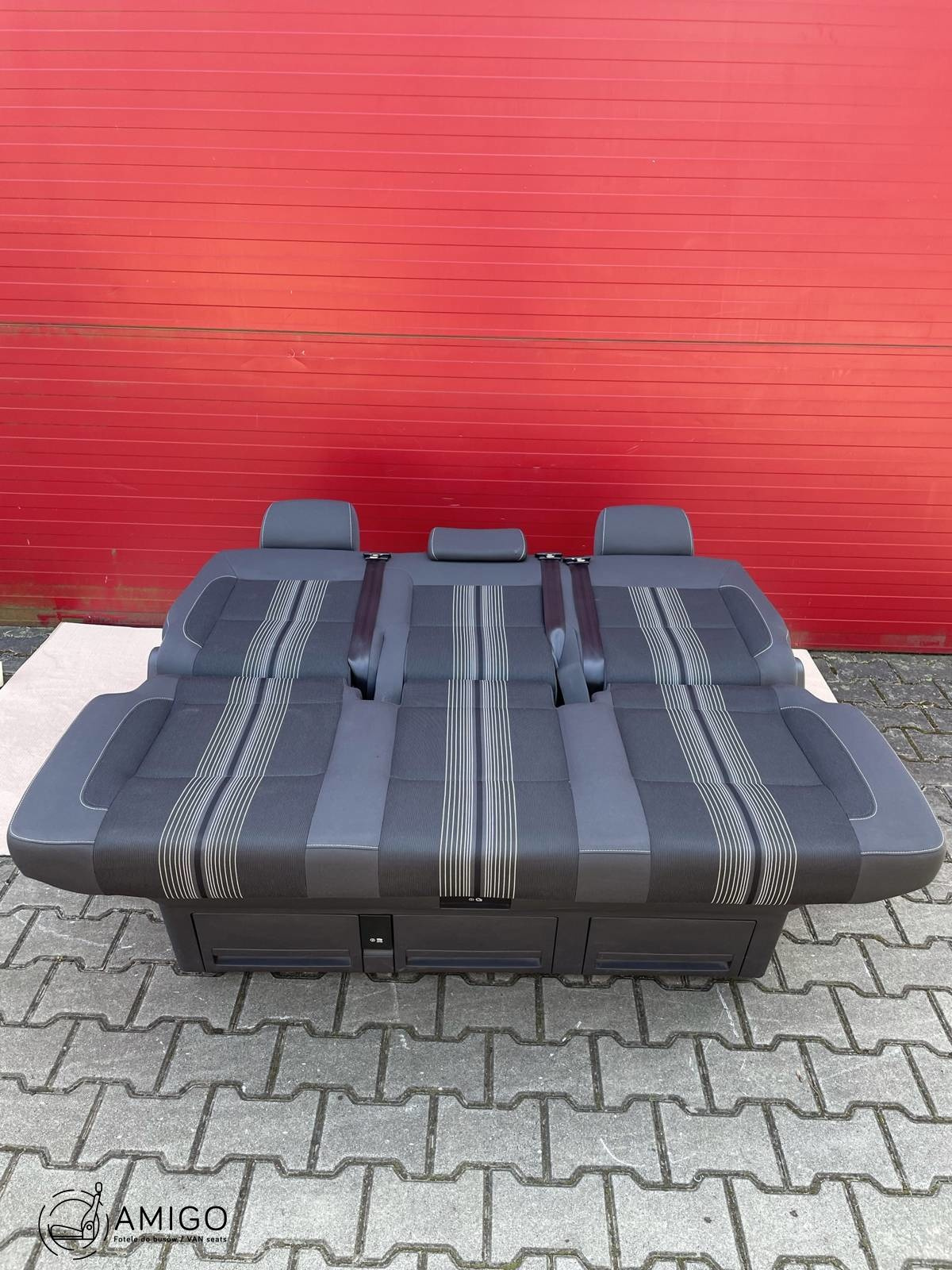 Bench rear triple seat VW T5.1 T5 Multivan Caravelle Match