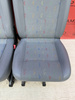 VW T5 SET Bench rear double single seat Inca 2nd row + belts brackets RHD