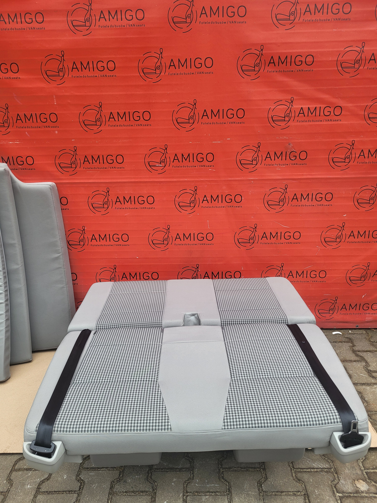 Seat VW T6 T5 California double passenger bench bed Multivan sleep function for rails