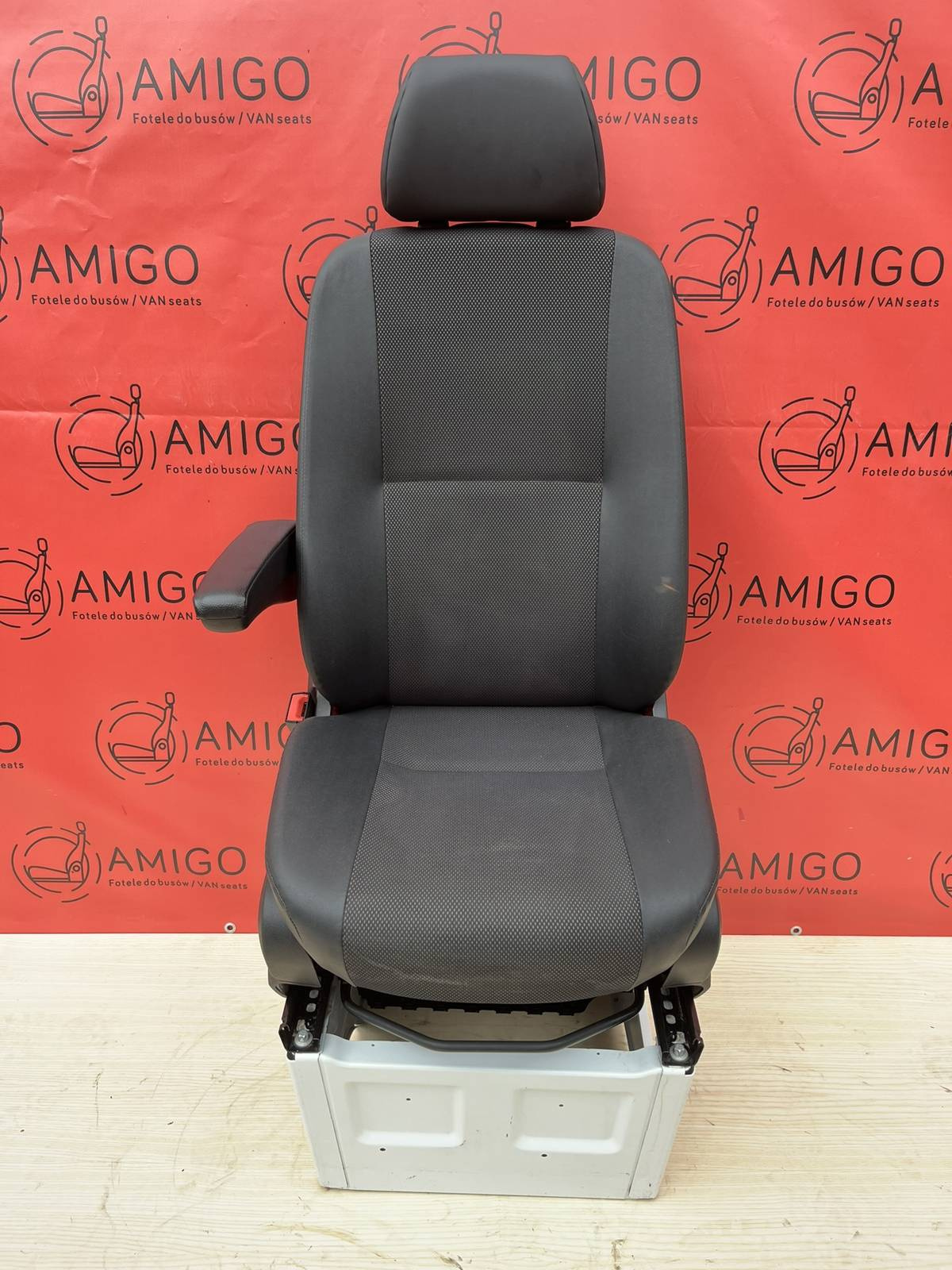 Seat Mercedes Sprinter W906 UK passenger | Eu driver Faux Leather adjustments armrest 2006-2019