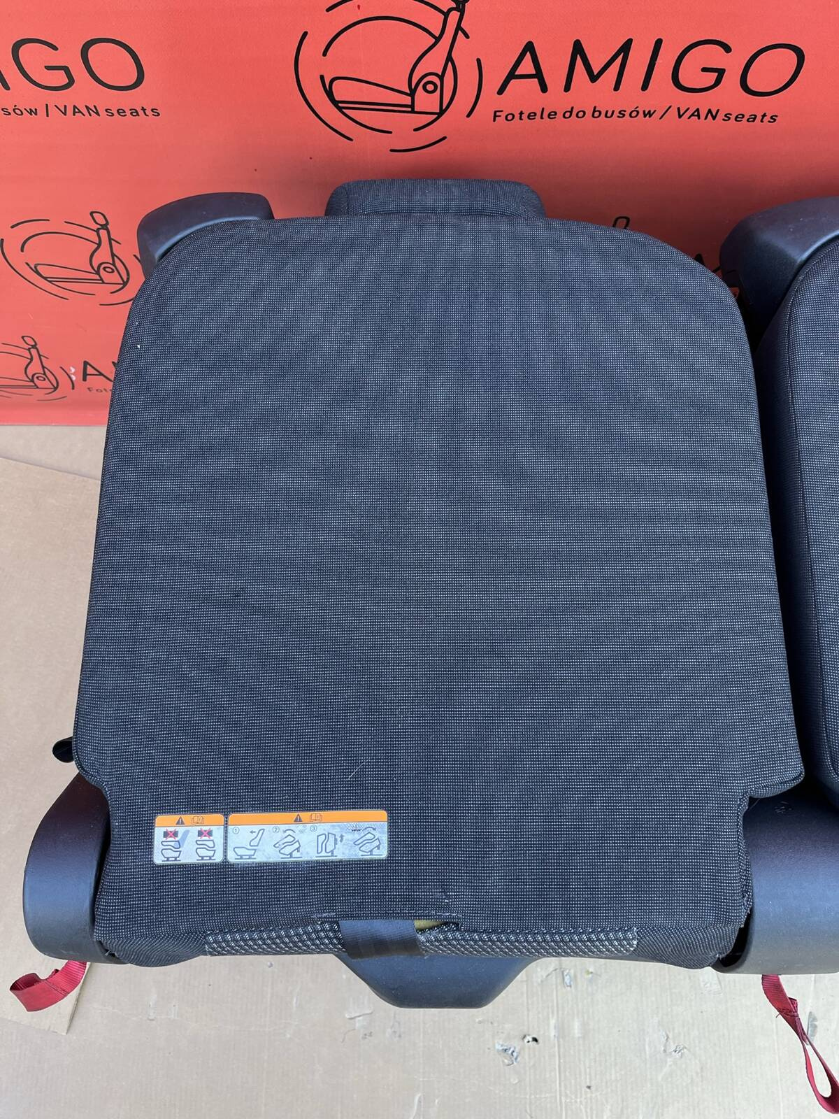 Seat Ford Transit Custom bench rear seats double single LHD TRAXON