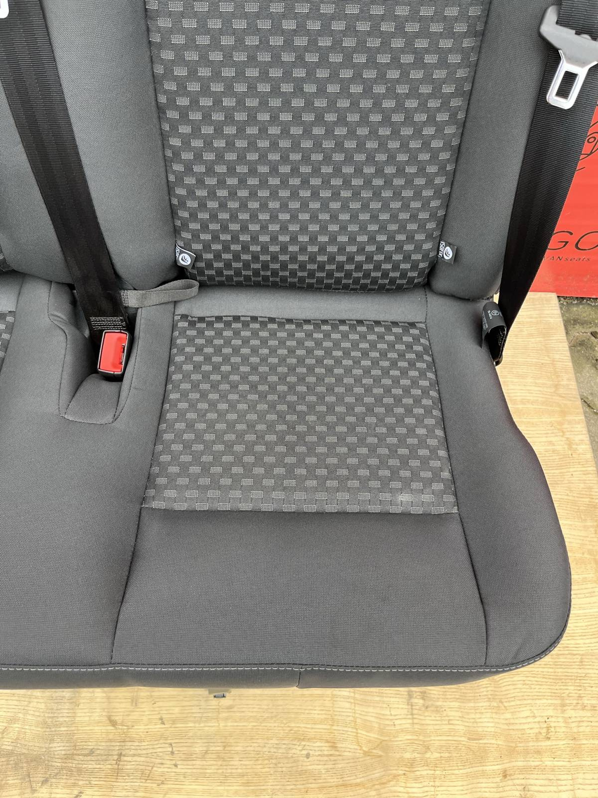 Seat Ford Transit MK8 bench triple rear three-seats Capitol isofix Adjustable