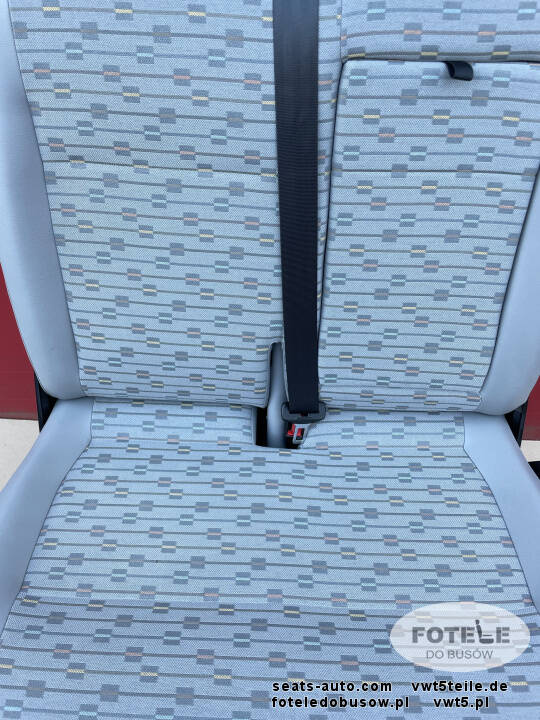 Seat VW T6 T5 double front passenger bench PLACE LHD