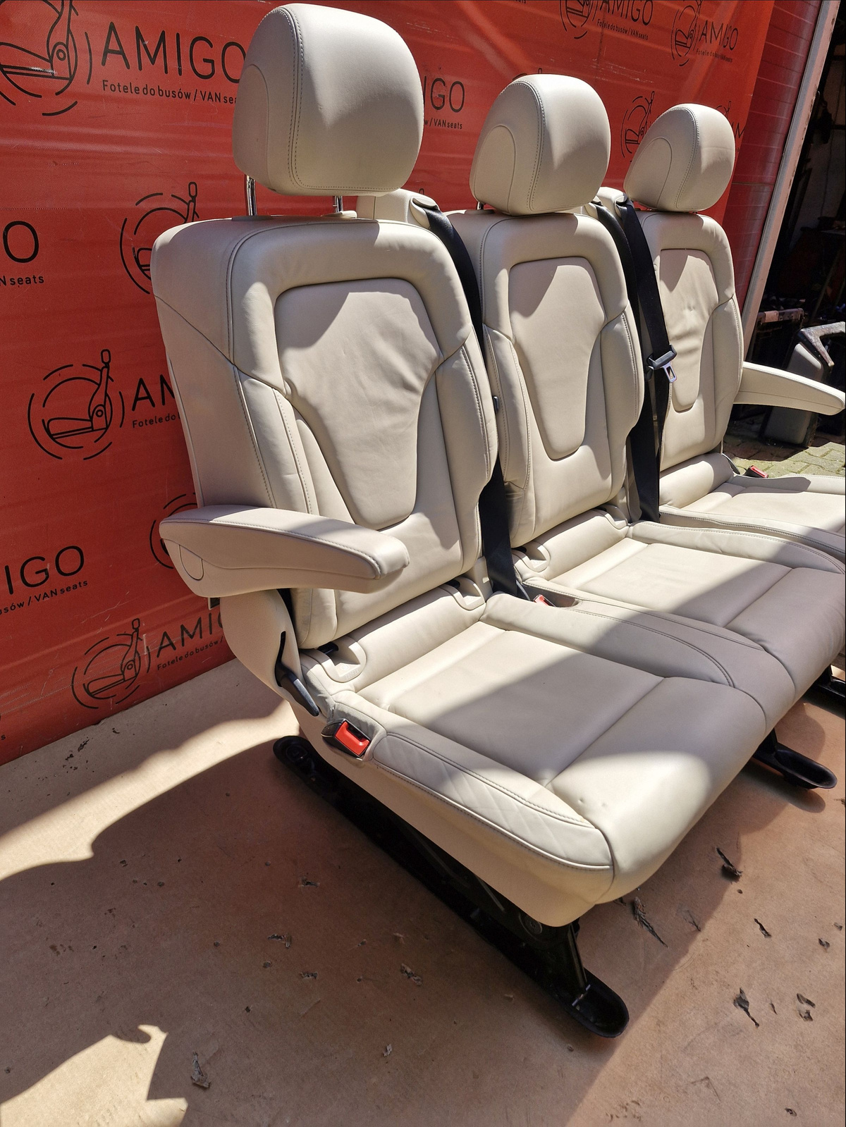 Rear Seats 2+1 bench single seat comfort MERCEDES W447 Vito Tourer Tunja RHD