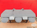 Seat Ford Transit bench triple rear