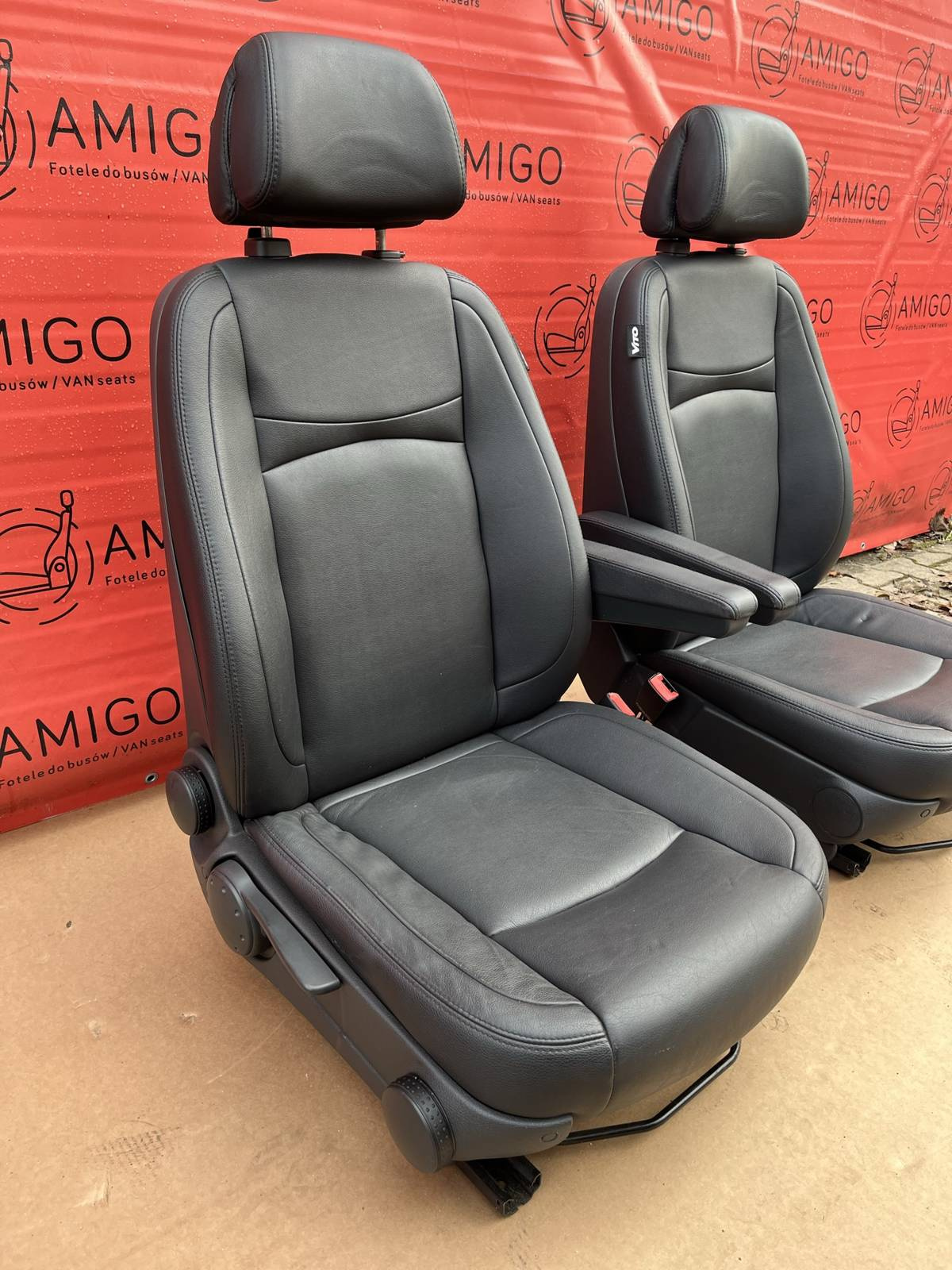 Seat Mercedes Vito W639 driver passenger 2003-2014 armrest adjustments